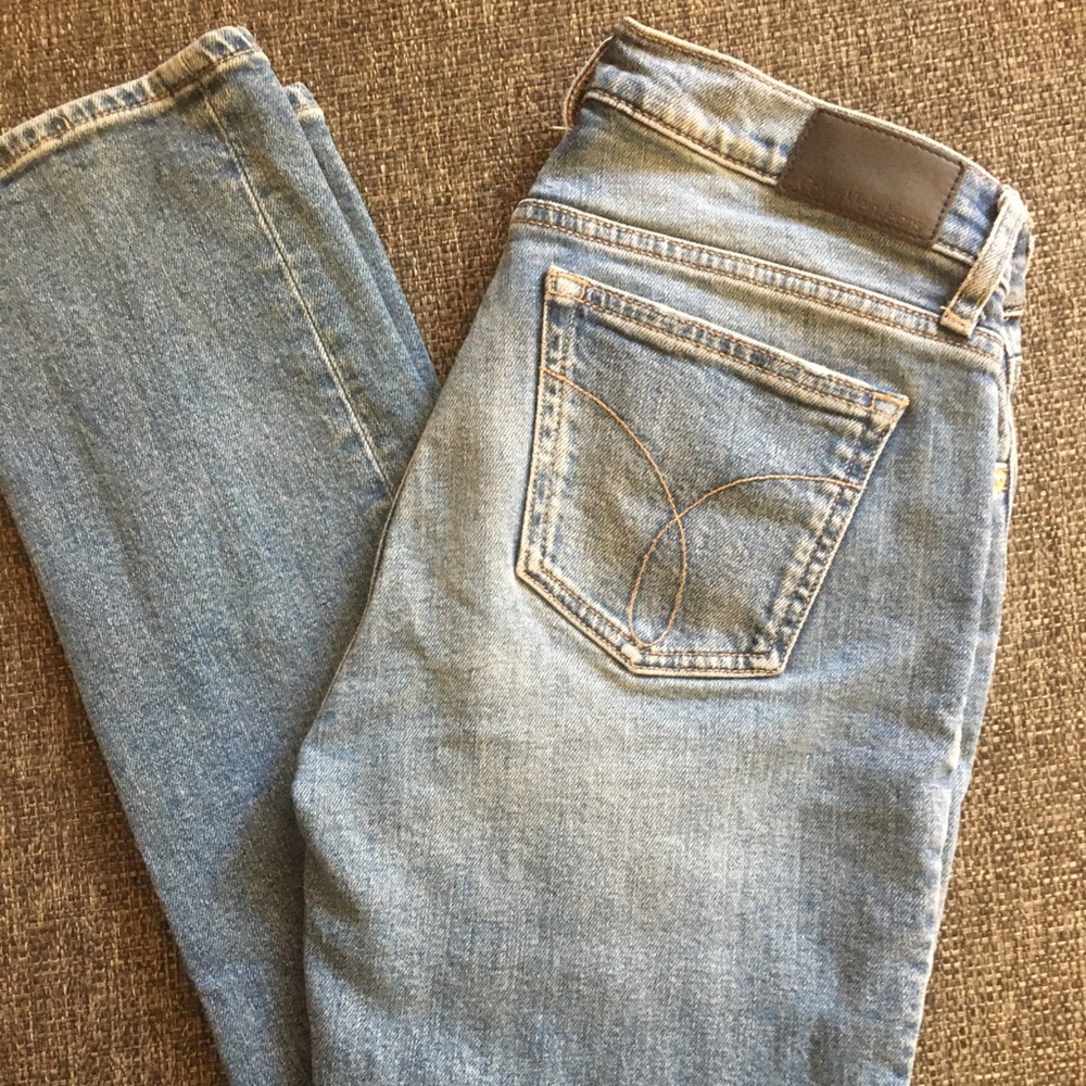 Calvin Klein mid rise denim jeans